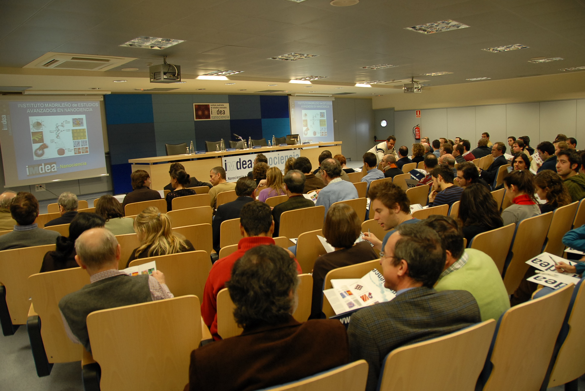 2008 Presentación de IMDEA Nanociencia